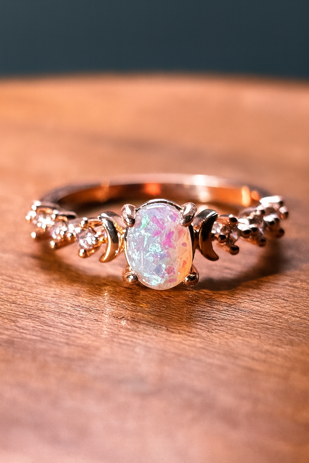 Moonstone ring