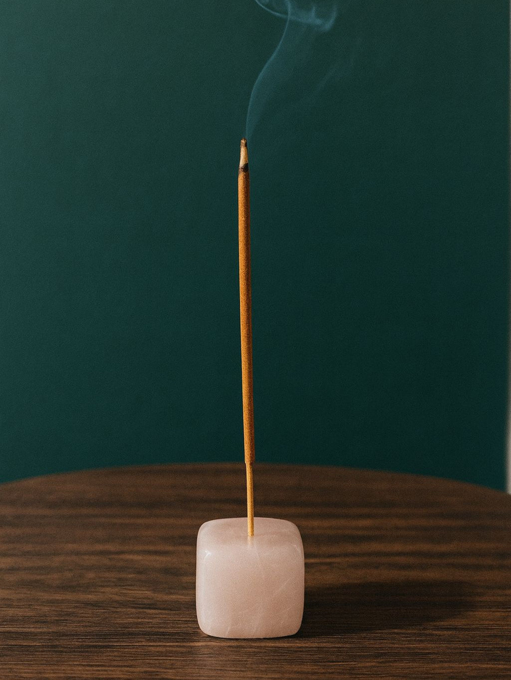 Crystal incense holder